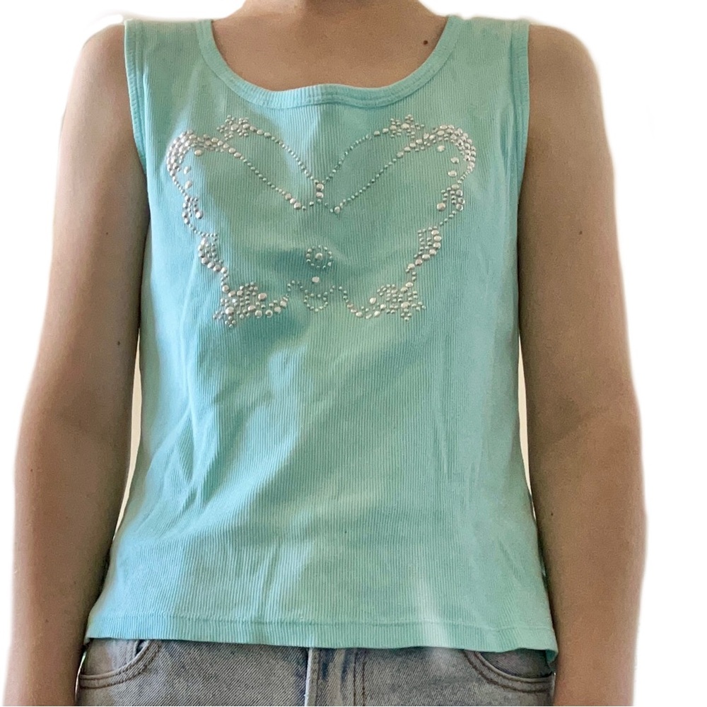 🦋TEAL TANK TOP🦋
